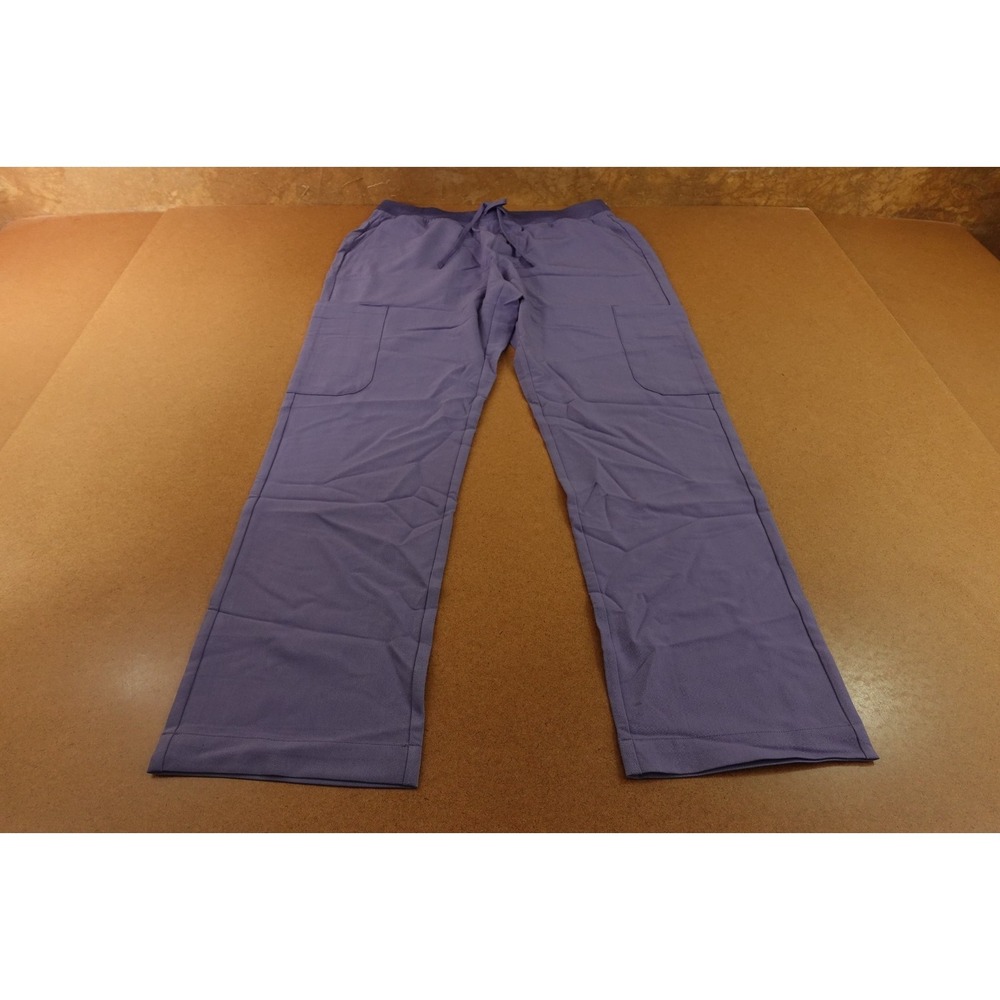 Mandala Mens Large Nightshade Purple Woven Equa-Tek Cargo Pants Inseam-30in NWT